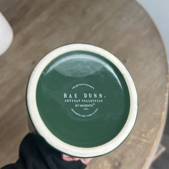 Rae Dunn Green “HOT TODDY” Tall Ceramic Stein Mug - Picture 9 of 10